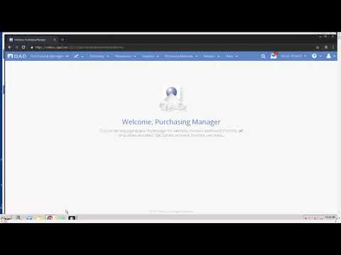 QAD - Purchasing Demo