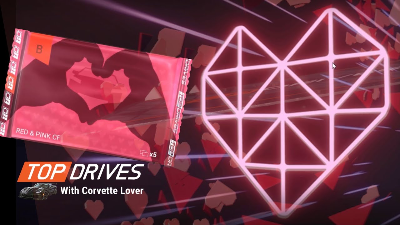 Top Drives | Valentines Carbon Fiber Pack Opening and Event Gameplay