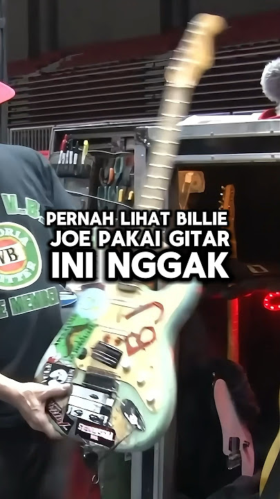 Gitar Signature Billie Joe Amstrong - Green Day 😱 #faktamusisi #Gitar #greenday #Punkrock