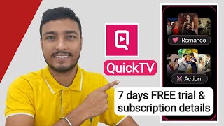 QuickTV 7 days FREE trial and subscription details screenshot 2