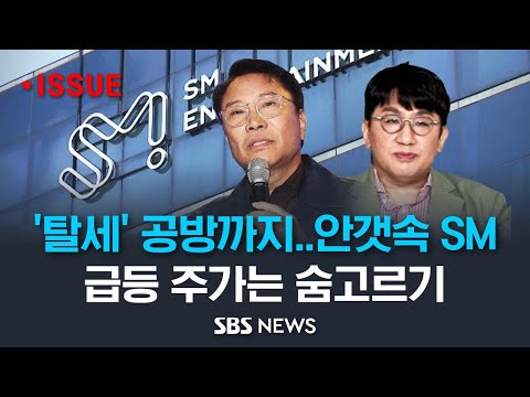 점입가경 SM 경영권 분쟁..&#39;탈세&#39; 의혹까지 논란 [이슈라이브] /SBS