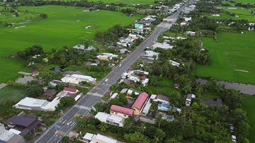 Quang cảnh Quốc Lộ 1A đoạn ấp Trà Ban 1 , xã Châu Hưng A , Vĩnh Lợi , Bạc Liêu - 2022