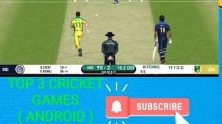 TOP 3 CRICKET GAMES   FOR  ANDROID screenshot 3