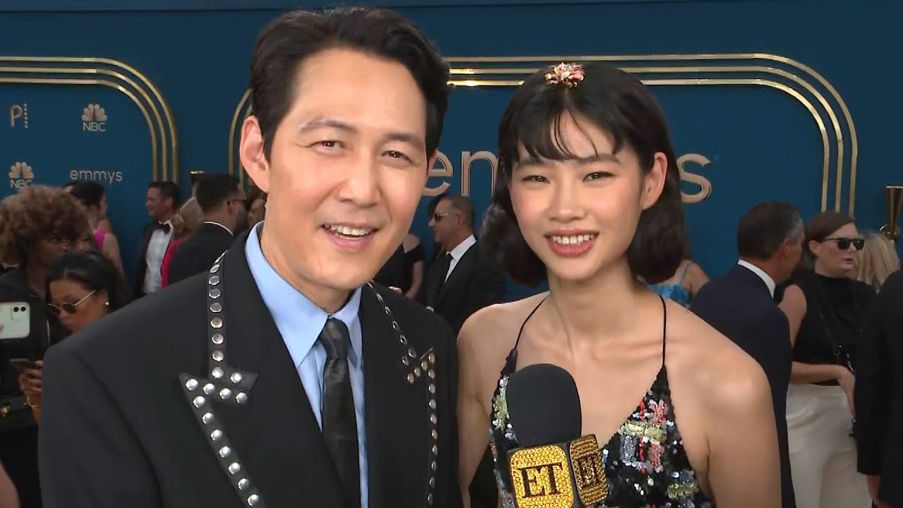 Squid Game' Star HoYeon Jung Looks Like a Winner on 2022 Emmys Red Carpet