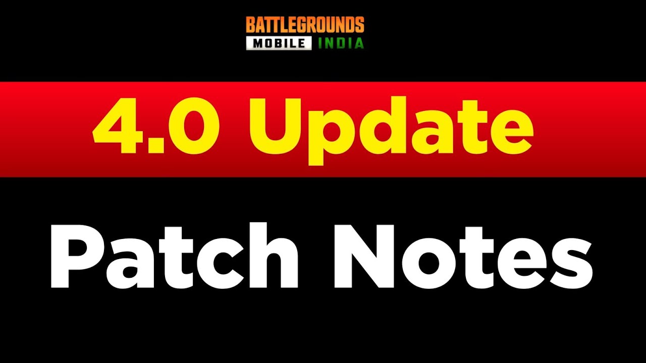 4.0 Update PATCH NOTES ⚡⚡ 