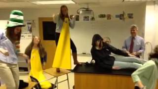 Harlem shake in algebra class