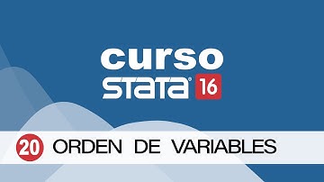 🔵 #Curso de #Stata (020) Re-ordenar Base de Datos en Stata