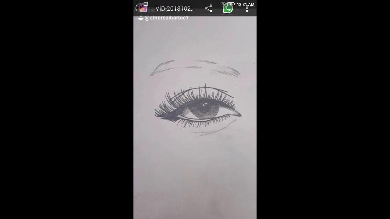 Eyes Drawing | tik tok - YouTube