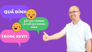 Tự học revit - Quá đỉnh đặt góc camera lấy bố cục khung hình trong revit l Gizento #tuhocrevit