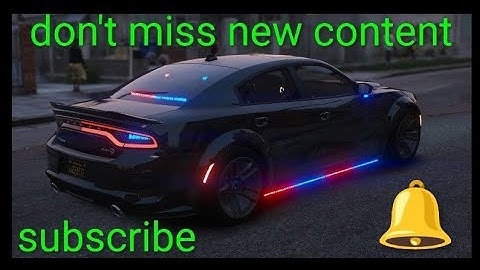 GTA 5 MODS LSPDFR How to install police car 2023 Undercover Charger SRT Hellcat  LINK⬇️