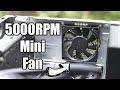 Using a 92mm 5000RPM Delta Fan to Cool Overheating GPU (Pointless Video)