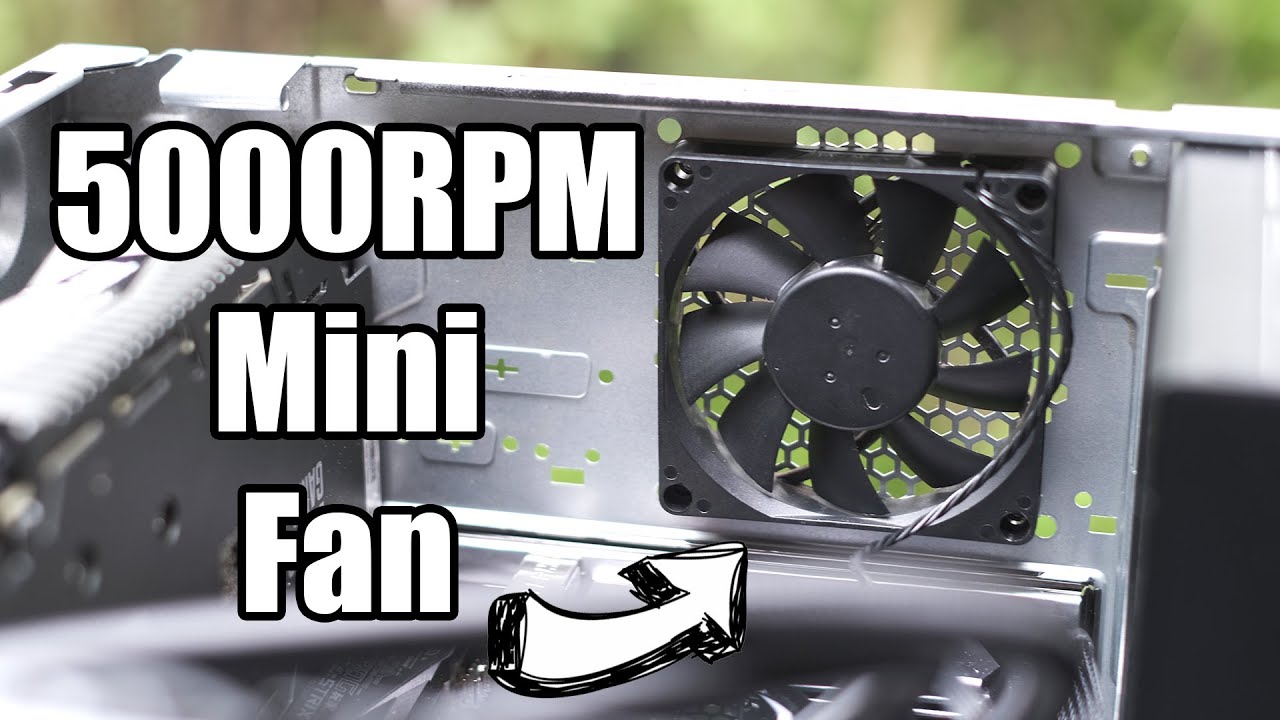 Using a 92mm 5000RPM Delta to Cool Overheating (Pointless Video) YouTube