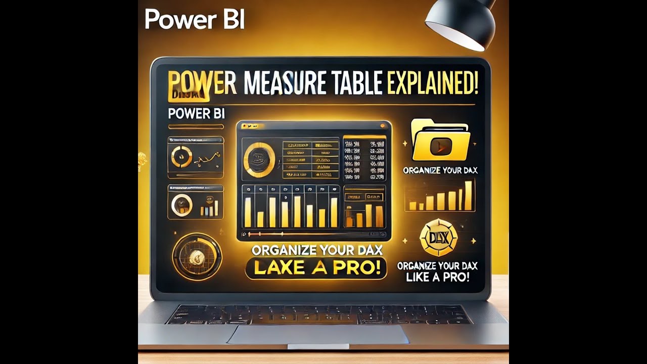 How to Create a Measure Table in Power BI for Organized DAX - YouTube
