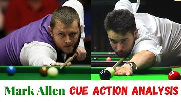 Mark Allen – Cue Action analysis