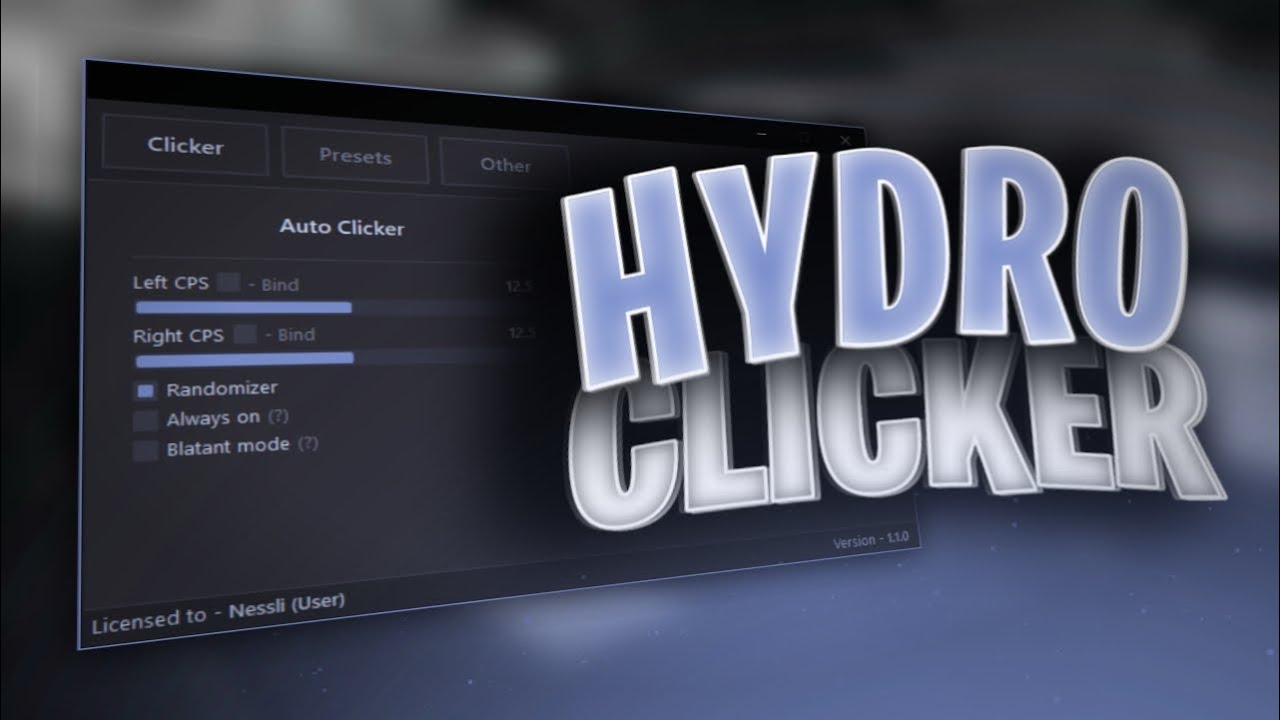 HYDRO CLICKER | 15$ CLICKER BYPASSING ALL SERVERS