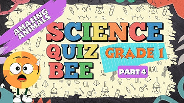 Science Quiz bee for Grade 1 | Quiz 4 | Amzing Animals | Quiz by brainYs