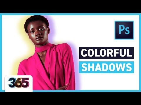 Barevné stíny | Photoshop CC výukový program #237/365