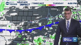 San Angelo, Abilene Weather: Low-end rain chances Tuesday and Wednesday