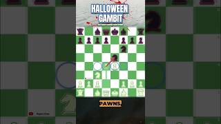 The SCARIEST Chess Opening Ever! 🎃 Halloween Gambit Trap Best Chess Tatics for Beginners - WindMILL