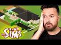 Building the same house in The Sims 1, 2, 3 and The Sims 4