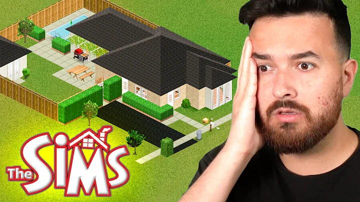 Building the same house in The Sims 1, 2, 3 and Th...