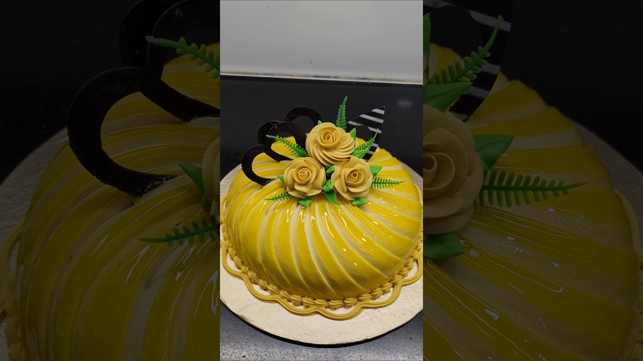 Gol Cake New Cake And Deferent Decorated Designing Cake Video Happy Birthday cake Anniversary Cake