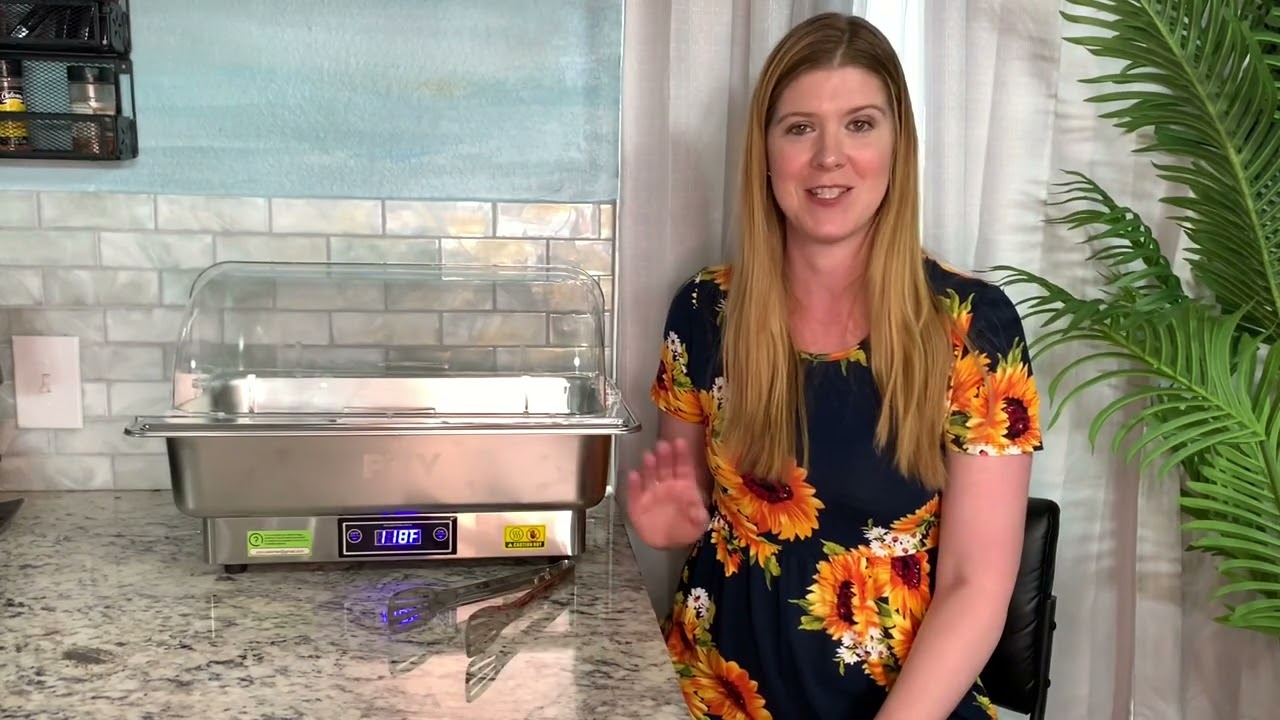 PYY electric chafing dish review and demo by Sara