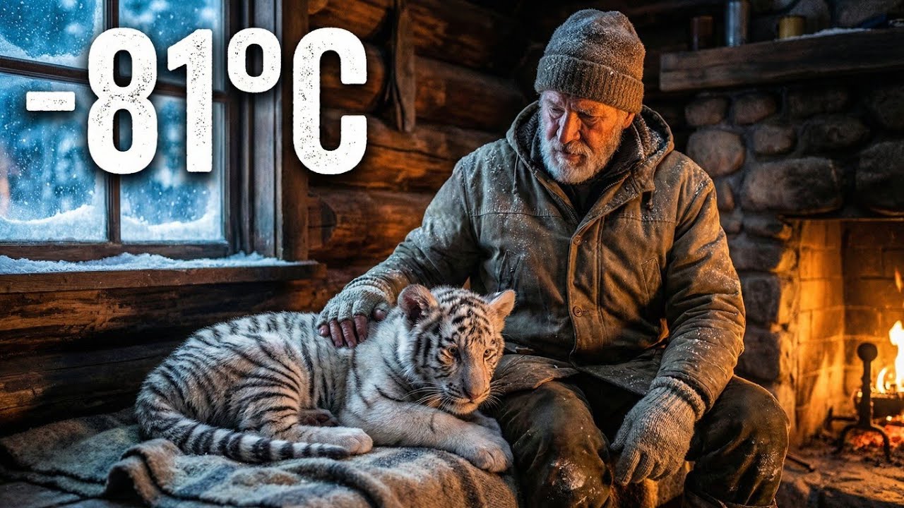 He Rescued a Freezing Tiger Cub… What Happened Next Shocked the Frozen Lands ❄️🐅 | –81°C Yakutia