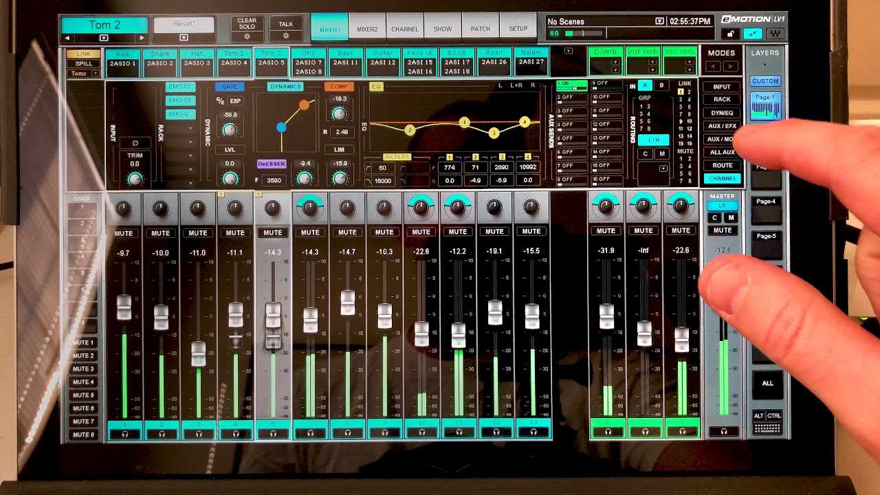 Linking Channel Controls (DCAs)Waves LV1 Mixer Quick Tip 3 YouTube