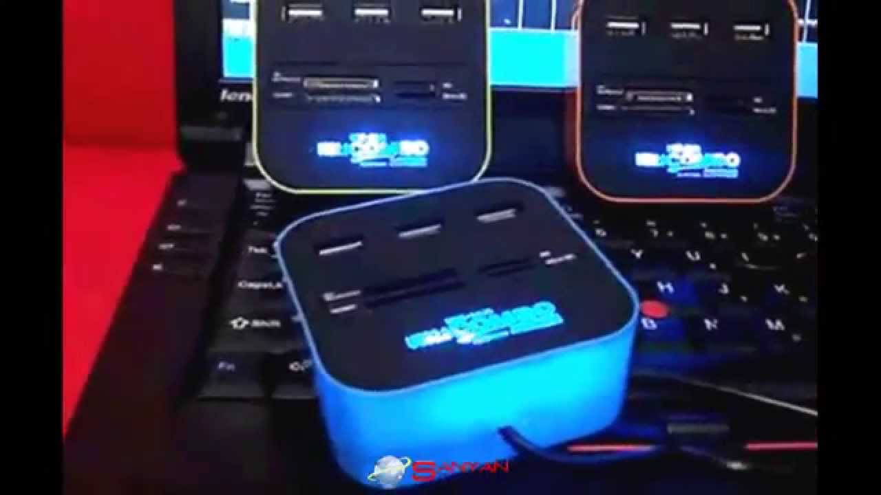 High Speed Combo USB Hub and Card Reader YouTube