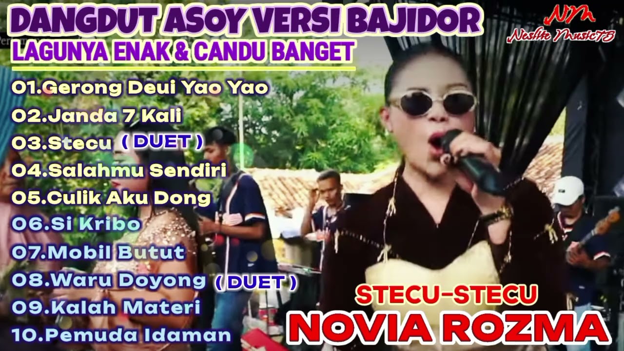 Novia Rozma - Gerong Deui Yao Yao | Dangdut Asoy Versi Bajidor Enak musiknya Bikin Candu Banget