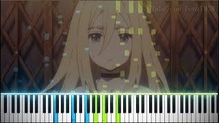 [Satsuriku no Tenshi ED] "Pray" -  Haruka Chisuga (Synthesia Piano Tutorial) chords