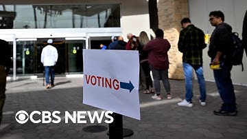 Early exit poll results show what issues are driving voters to polls