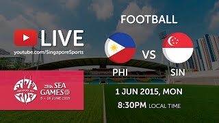 Football: Philippines vs Singapore | 28th SEA Games Singapore 2015 screenshot 3