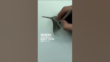 How to Easily Draw texture with your erasers. Full vid on my channel #shorts #howtodraw