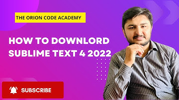 How to install Sublime Text 4 on Windows 10 2022 Update Complete Guide