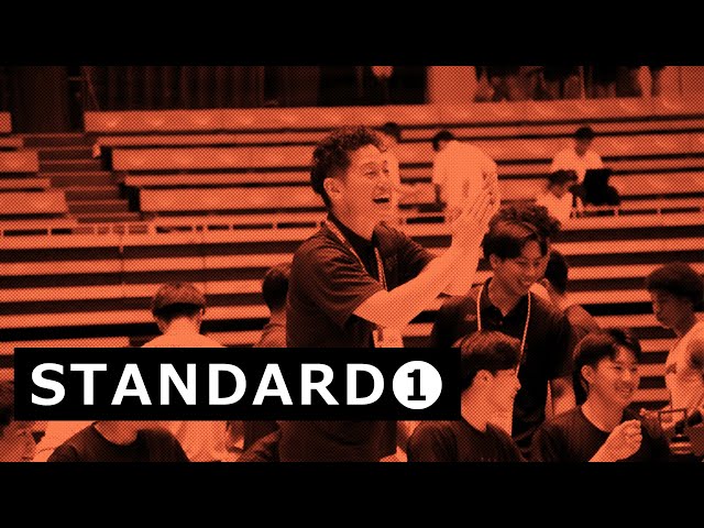 堀里也】BASKETBALL 5 STANDARD①ボールを片手で扱うこと、両手で扱う