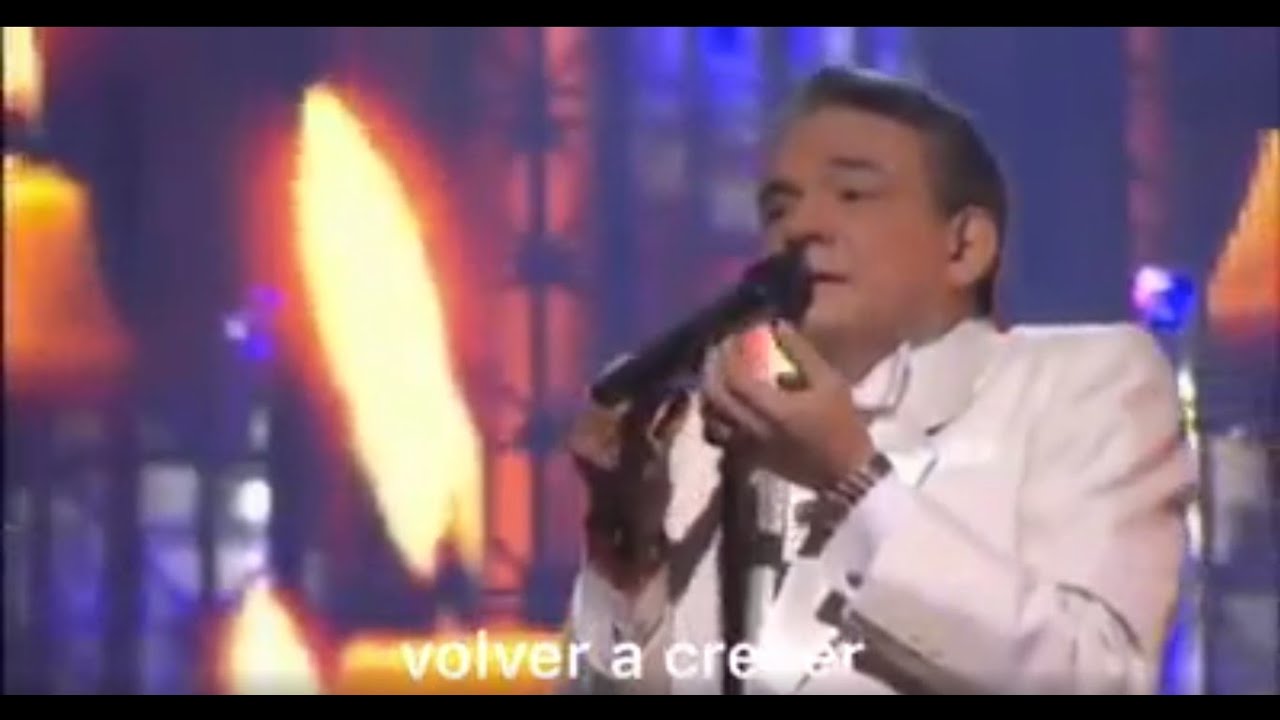 VOLVER A CREER JOSE JOSE Y YANNI (CON LETRA EN CONCIERTO) DE J.S