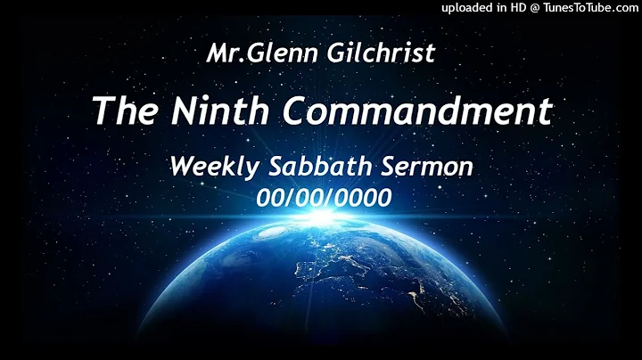 Glenn Gilchrist The Ninth Commandment