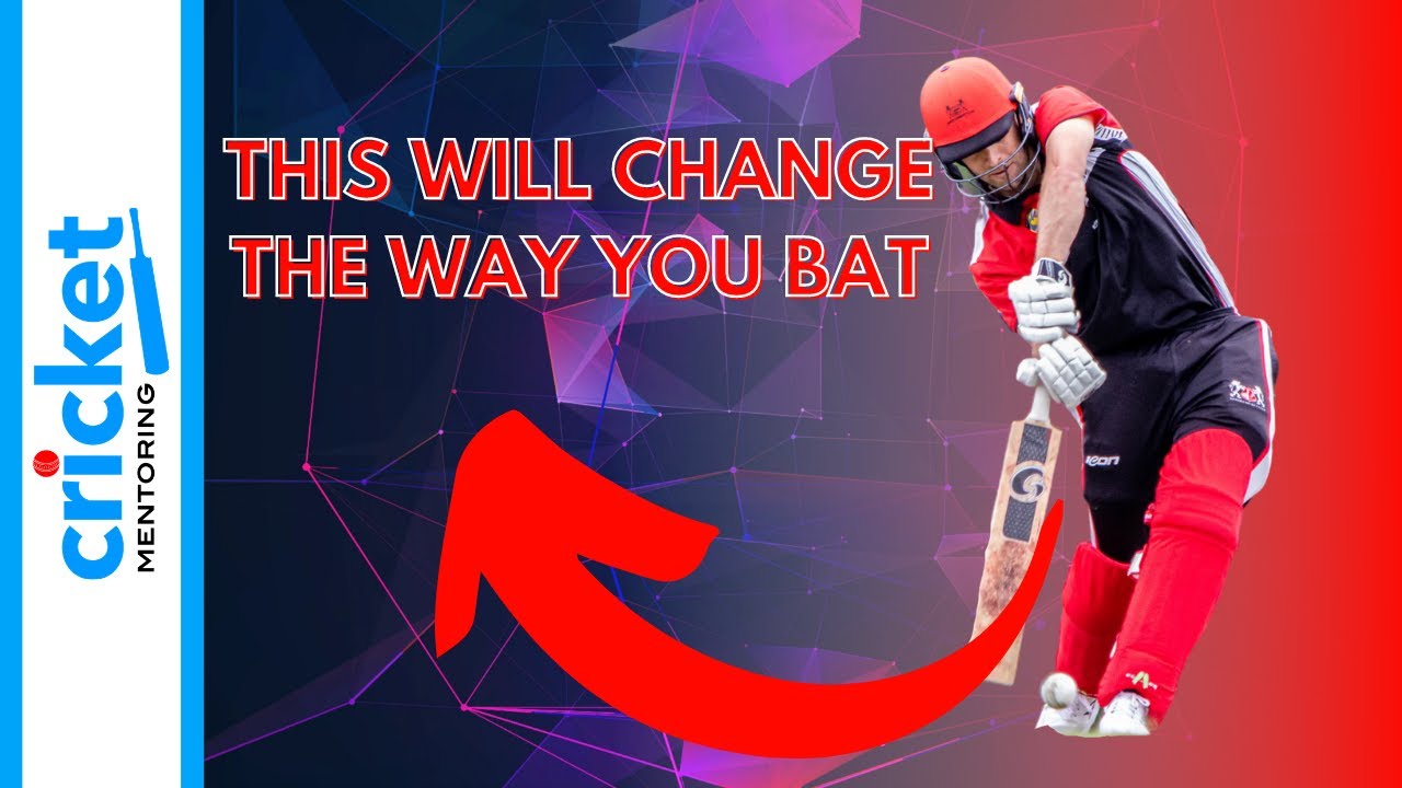 THE TECHNIQUE YOU NEED TO HIT THE BALL OVER THE TOP CRICKET MENTORING