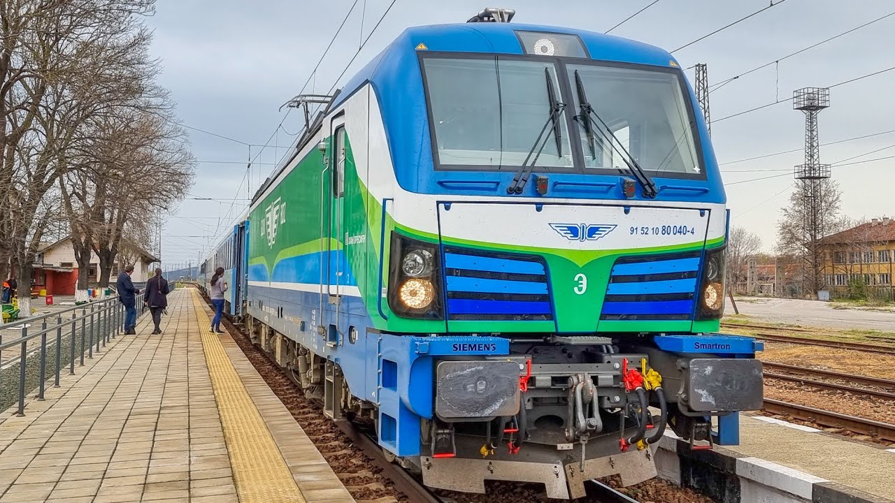 Train Cab Ride🛤 Bulgaria 🇧🇬 Sofia Burgas [via Plovdiv] with Siemens