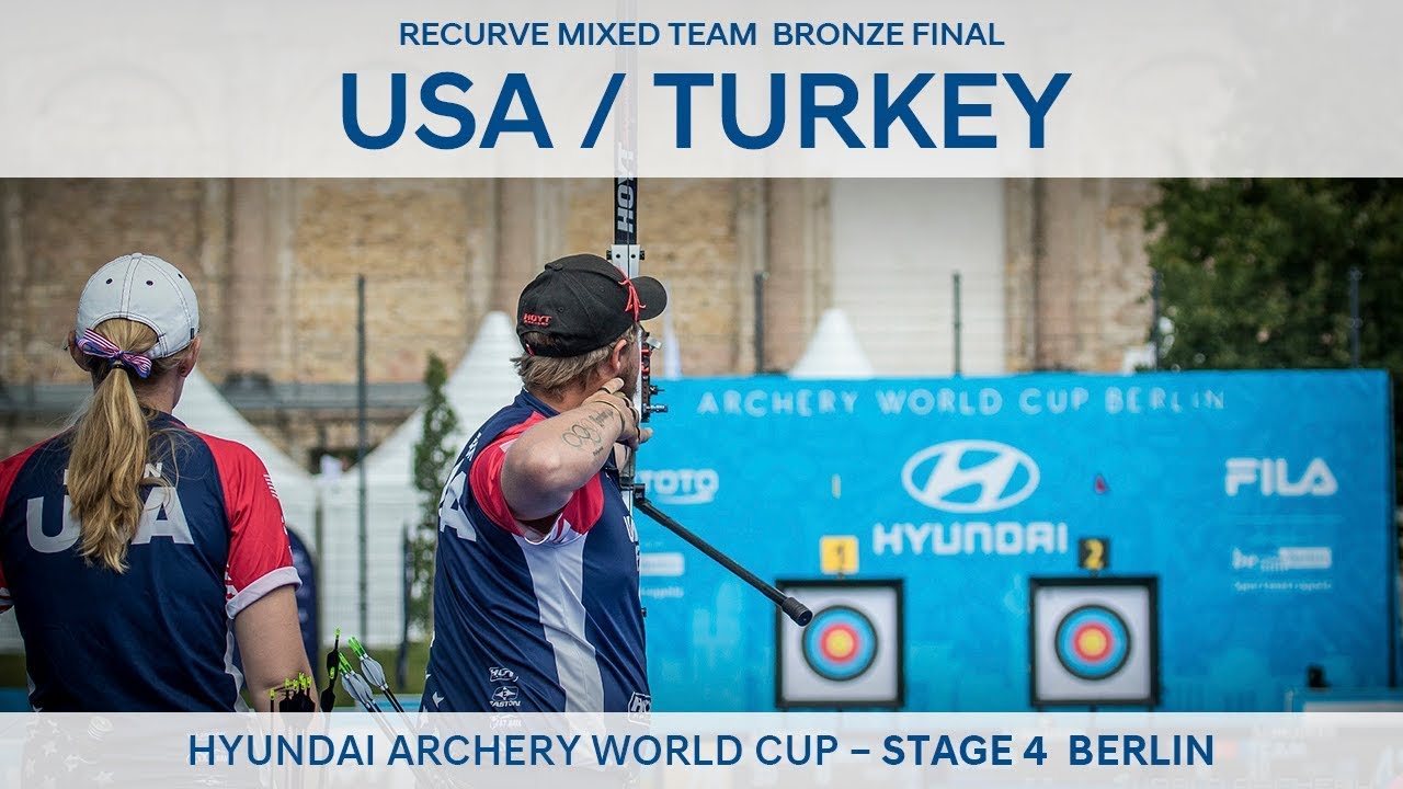 USA v Turkey – Recurve Mixed Team Bronze Final | Berlin 2017
