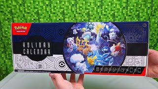 Opening Pokemon Card 2023 Advent Holiday Calendar | Pokemon Cards and Chill Kind of ;D