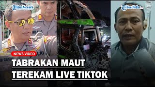 🔴LIVE TIKTOK Rekam Kecelakaan Maut Bus SMK Lingga Kecana Depok