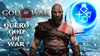 🔴 INICIANDO A PLATINA DE GOD OF WAR NO MAIS DIFÍCIL!