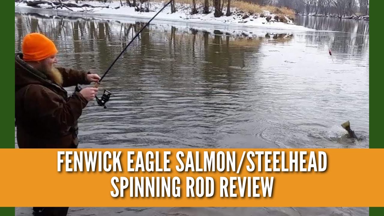 Fenwick Eagle Salmon/Steelhead Spinning Rod Review // Fishing Rod Reviews  // Versatile Fishing Rod 