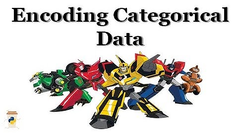 5. Encoding Categorical Data (Data Preprocessing)