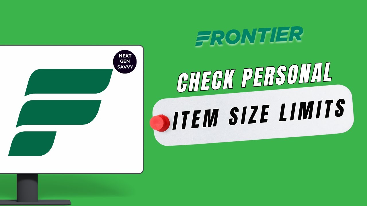 How to Check Frontier Airlines Personal Item Size Limits