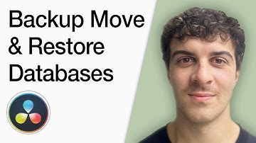How To Backup Move And Restore Davinci Resolve Databases (Full 2025 Guide)