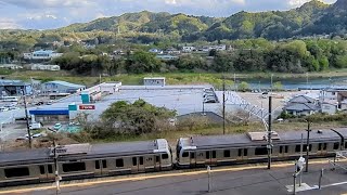 EF64 1030牽引　長野配給　E217系Y141 Y132 上野原駅付近